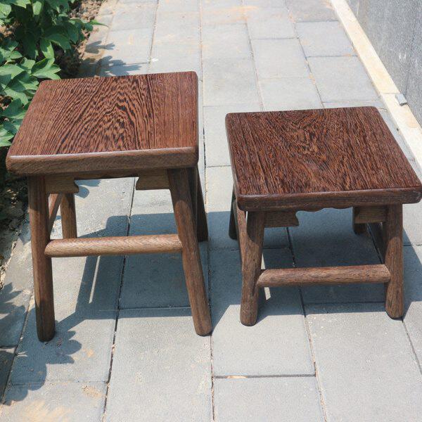 实木凳子鸡翅木方凳板凳矮凳中式红木茶几凳家用餐凳儿童小木凳