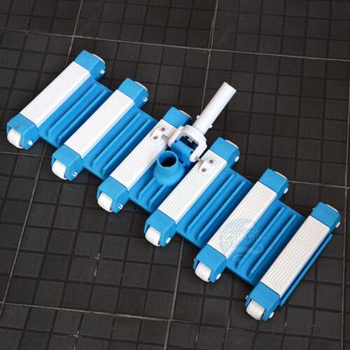 游泳池吸污头16寸25寸加重加厚泳池吸污头泳池吸污机爬头2寸1.5寸