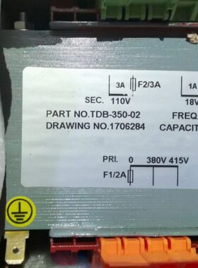 电梯变压器TDB-350-02 电梯控制柜专用变压器350VA电梯配件