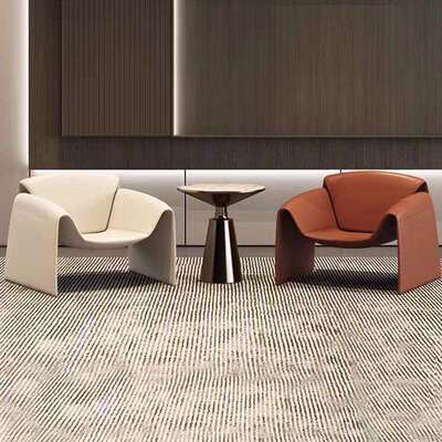 轻奢单人沙发设计师款客厅现代螃蟹创意椅子卧室阳台家用休闲单椅