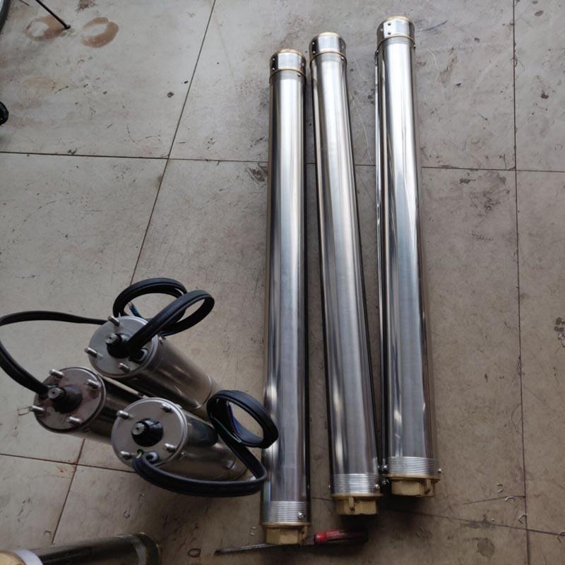 不锈钢系列潜水深井泵85QJ4-55/13井用潜水泵油浸式不锈钢多级泵