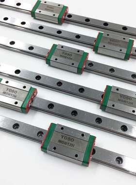 YOSO微型直线导轨MGNR9R H Length=200-500mm