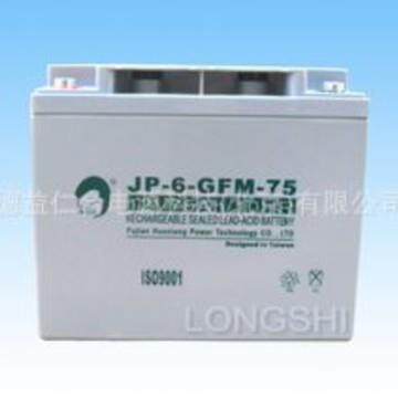 劲博蓄电池JP-6-GFM-75/12V75AH免维护铅酸蓄电池
