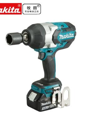 Makita牧田DTW1002RMJ/RTJ充电无刷18V电动扳手1/2冲击扳手1000N