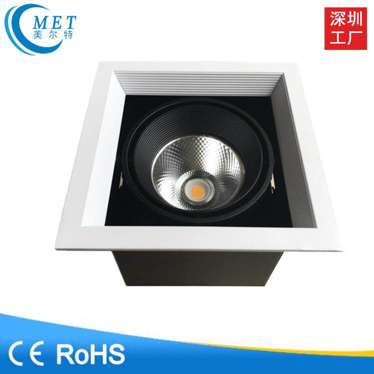 厂家直销 高档豆胆灯 双头cob豆胆灯 双头斗胆灯 家具店led灯具