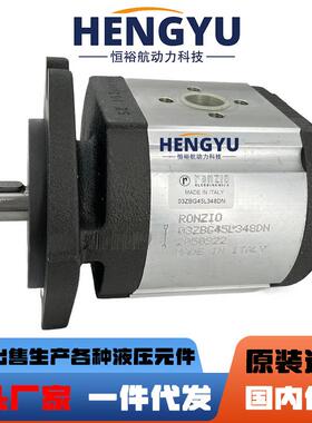 罗茨液压泵RONZIO齿轮泵03ZBG40L 03ZBG45L油泵压力高03ZAG40Q64D