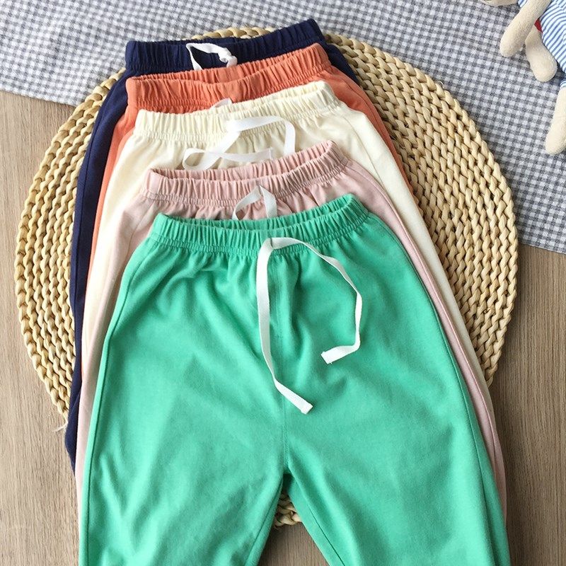 新款夏装儿童纯棉防蚊裤宝宝女童空调裤男童薄款裤子纯棉束口裤童,童装/婴儿装/亲子装,裤子,淘宝优惠券,粉丝福利购,淘宝优惠卷