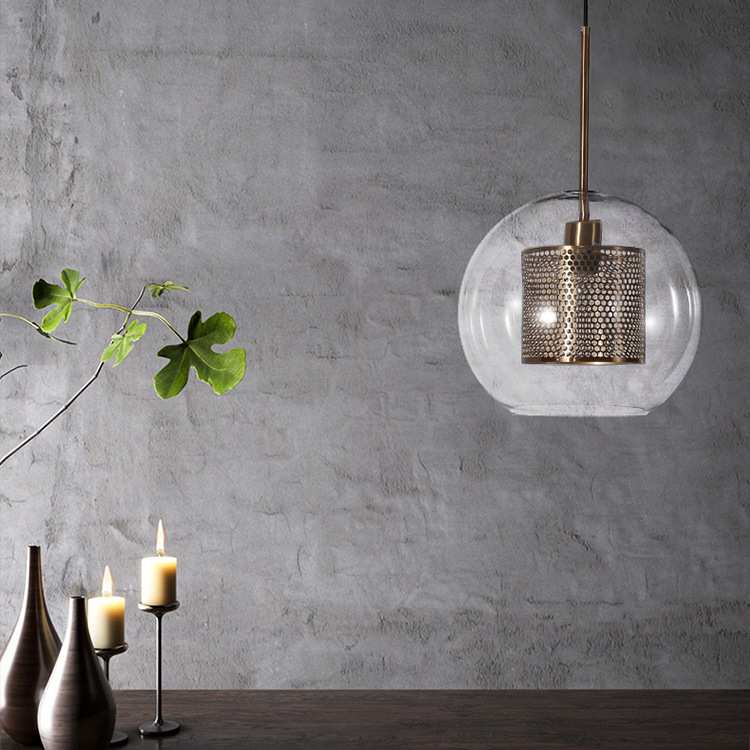 北欧灯具餐厅灯创意个性艺术咖啡厅酒吧台后现代简约轻奢玻璃吊灯