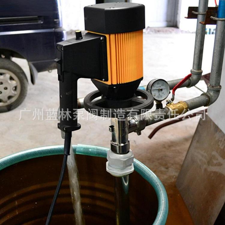 糖浆手提油桶泵食品级手提提升泵豆浆高温油桶泵
