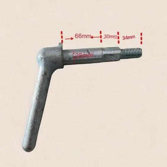 船用水密门把手舱盖门把手单舌头和手柄规格如图