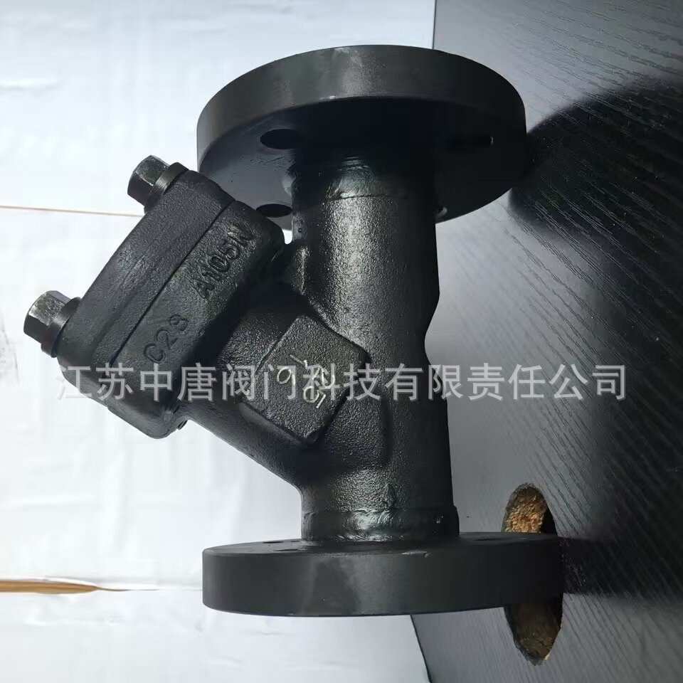 GL41H-16C/25C/40C/63C锻造F105法兰过滤器 锻不锈钢Y型过滤器