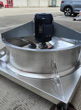 铝制屋顶排风机 KRT-400 5467m3/h风压364pa 1.1kw 2900r/min