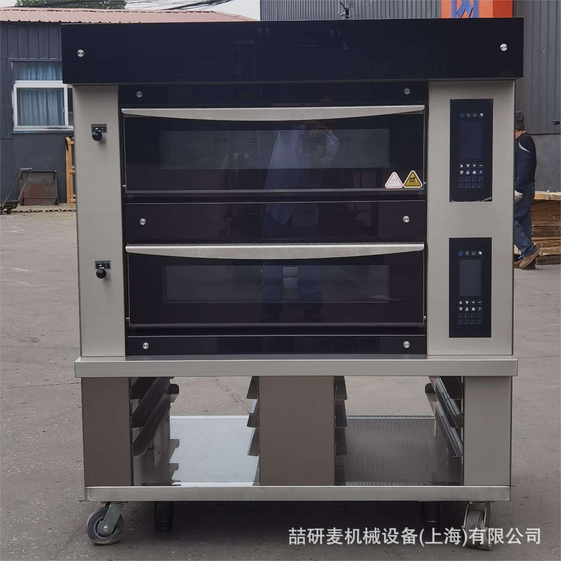 商用大容量大型平炉喆研麦大型一二三层四六盘蛋糕烘焙定时电烤箱