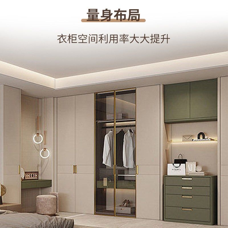 福州五区八县全屋定制卧室衣柜衣帽间现代简约家具定做整体柜门订