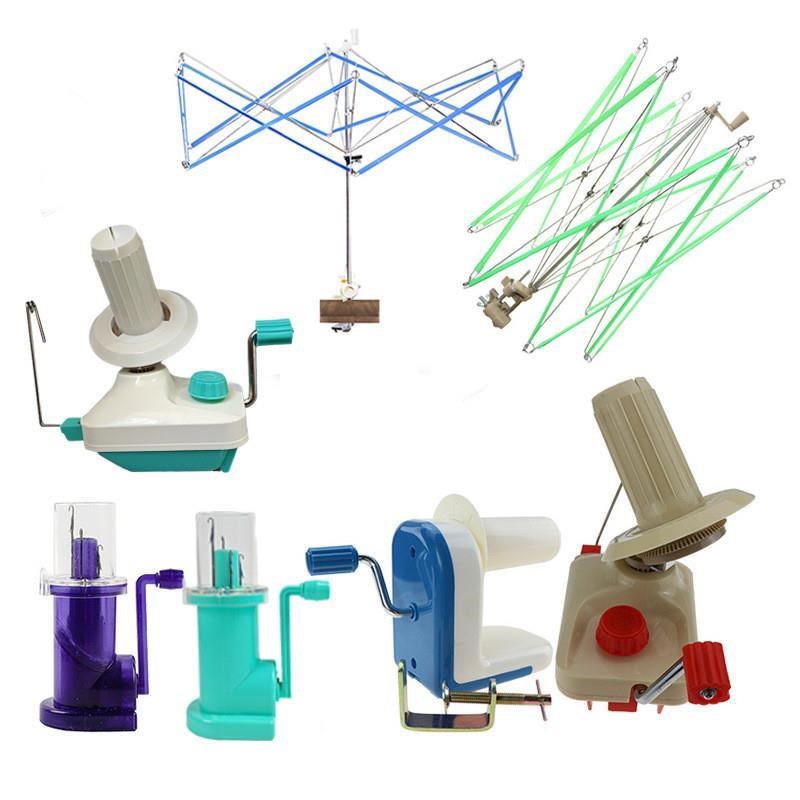 2023新款家用小型绕线器手摇毛线缠线器伞架绕线器绕线器