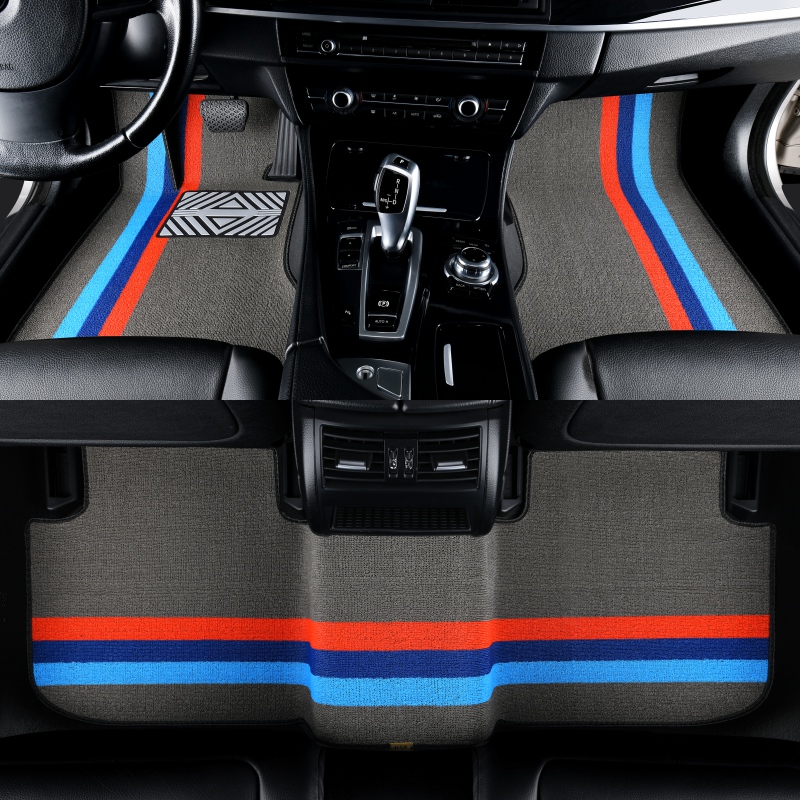 定做千款专车专用雪妮丝汽车脚垫丝圈地毯垫易清洗防滑耐磨脚踏垫