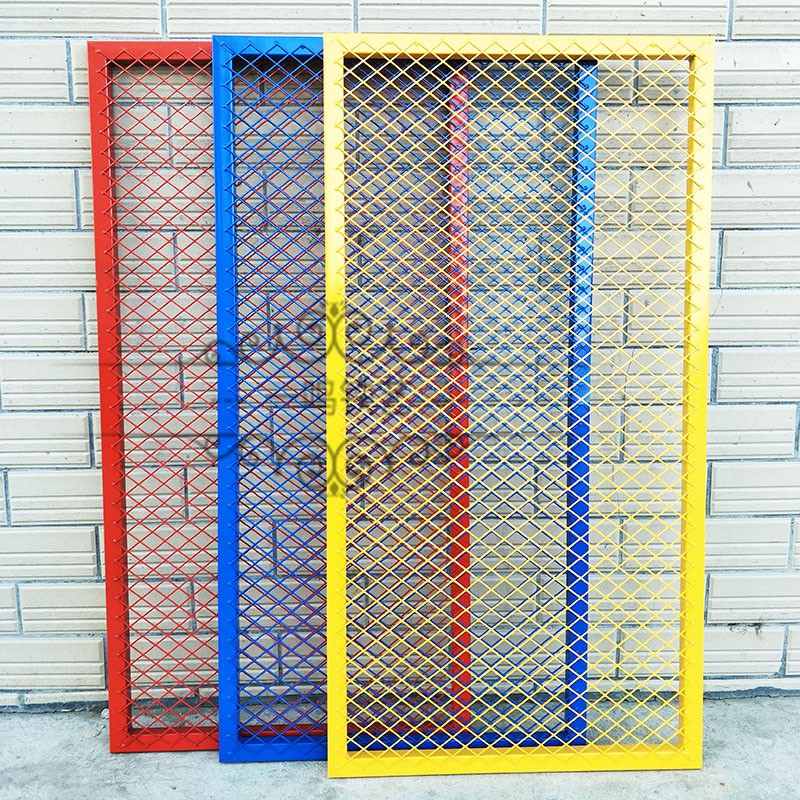 定做菱形网格片加密铁丝网片装饰墙小网格铁艺屏风隔断墙镂空吊顶