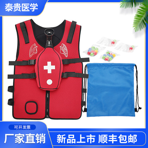 海姆立克训练马甲急救模型气管堵塞背心穿戴式成人梗塞教学用模具