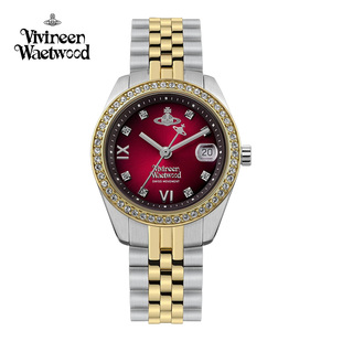 表 西太后拼钻间金女士手表轻奢高级小表盘女款 Vivireer Waetwssd