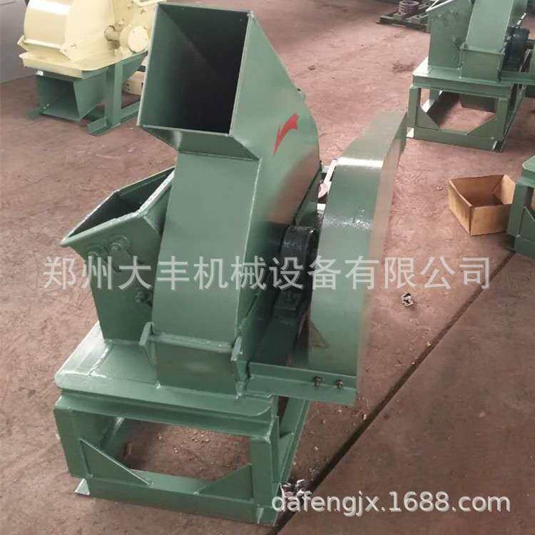 移动式竹木打片机树枝树皮小型木渣子粉碎盘式电动木材切片机