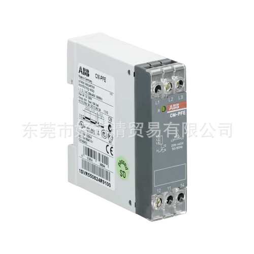 ABB控制继电器-液位监视继电器CM-ENE；1SVR550850R9500防漏电