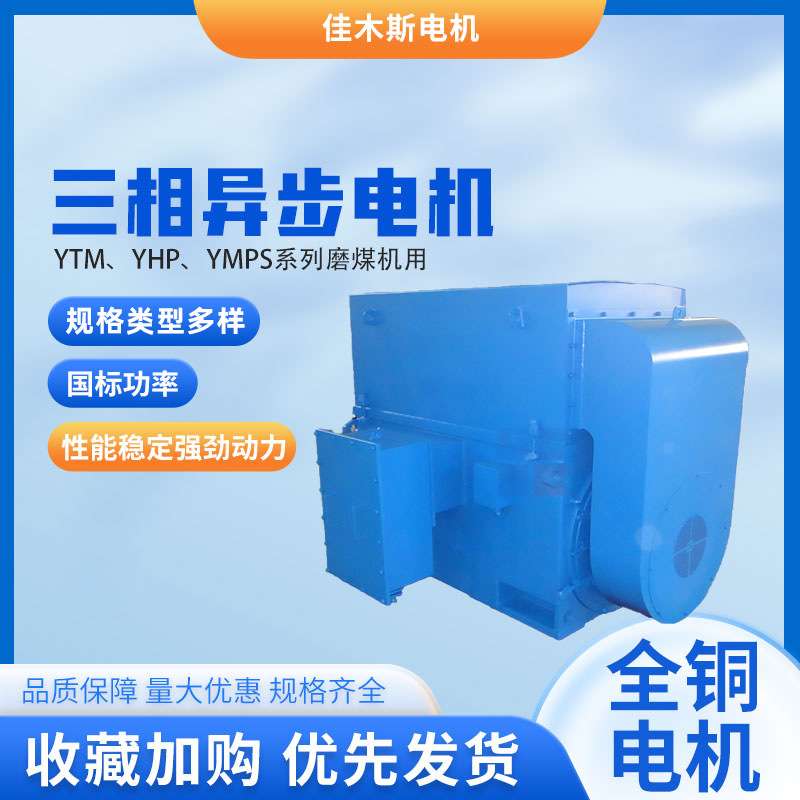 佳木斯电机 YTM、YHP、YMPS系列磨煤机用三相异步电动机（H355～H图片