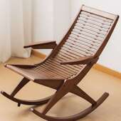 中式 摇摇躺椅折叠大人阳台懒人老人午睡凉椅休闲椅子耐用 新款
