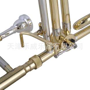 SLADE次中音长号乐器金银双色降B调变调长号儿童成人拉管长号