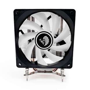 天极风 S41 台式机电脑CPU风冷散热器 四热管12cm风扇RGB降温散热