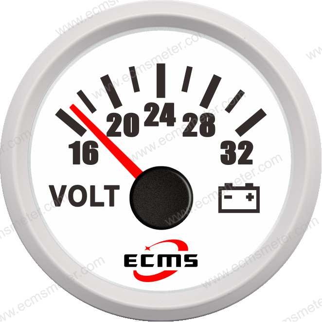 ECP房车汽车改装车游轮快艇船舶工程机械机组船用车用配件电压表