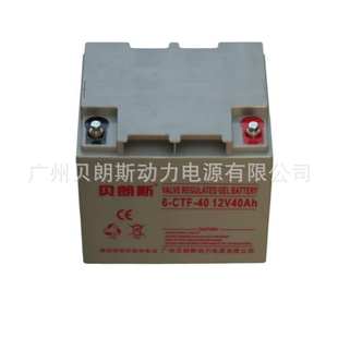 12V40Ah UPS电池 铅酸蓄电池 胶体电瓶 应急灯照明系统 ES40
