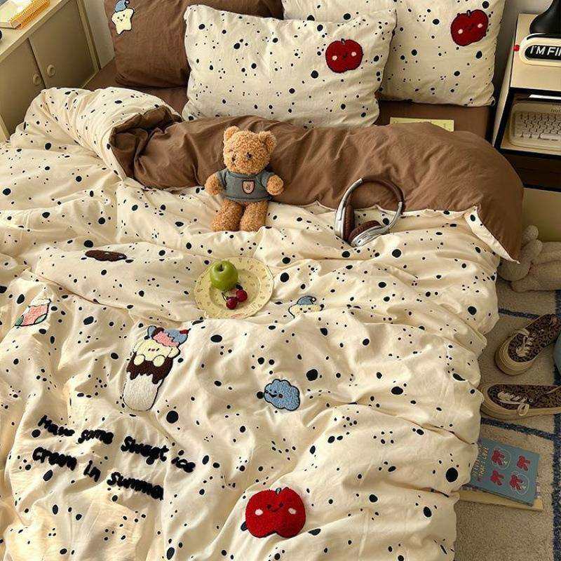 A类床上用品四件套纯棉全棉床单被套被罩床笠学生宿舍三件套4四季,电子元器件市场,其它元器件,淘宝优惠券,粉丝福利购,淘宝优惠卷