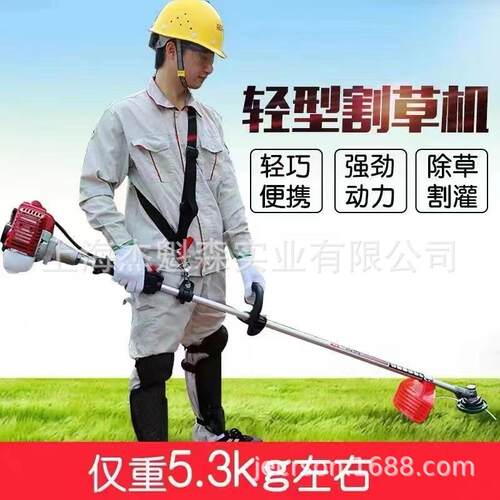 捍绿精品轻型三合一多功能割草机园林工具可以割草 锯树修剪机