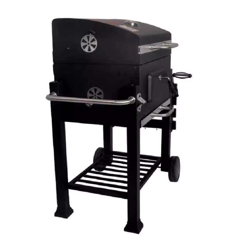 海方烧烤架家用木炭别墅双侧庭院烧烤炉户外烧烤炉子家用烧烤bbq