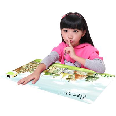 电脑保暖手桌面办公室加热鼠标发热取暖桌垫学生写字板毯电热超