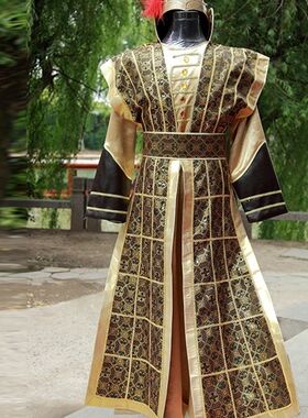古装将军统领元帅武将秦三国晋唐朝演出装男士汉服男汉朝古代