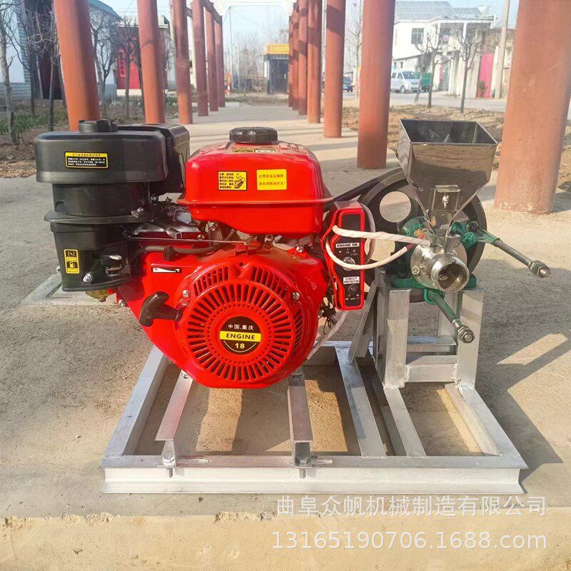 商用摆摊爆米花机多功能五谷杂粮膨化机米面组合机空心棒糖酥果机