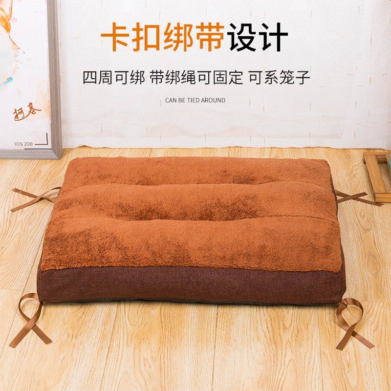 垫子冬天保暖狗窝宠物睡觉用床垫加厚冬季可拆洗防撕咬狗狗睡垫