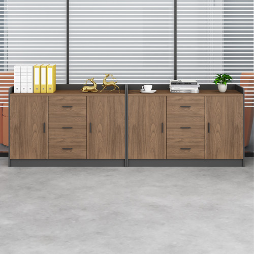 打印机放置柜办公室专用办公茶水柜储物矮柜工具柜子复印机底座柜