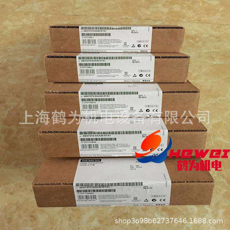 6ES7272-0AA30-0YA1原装PLC/TD200文本显示器 187.5kbit/s
