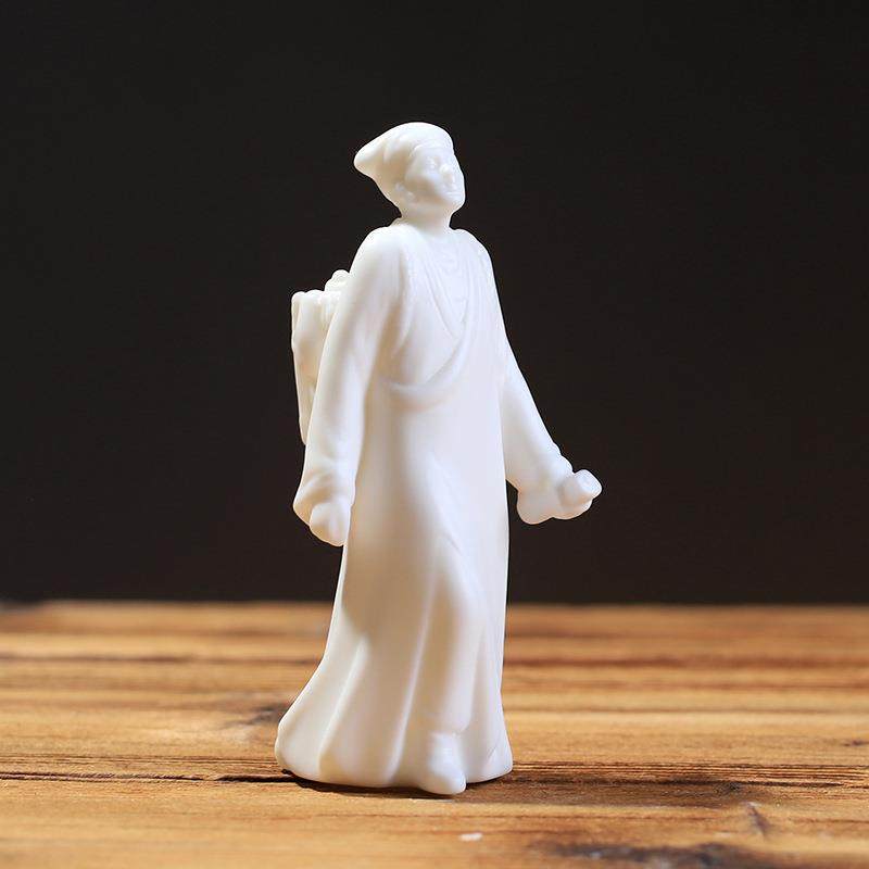 陶瓷书生仿古摆件禅意人物客厅家居书房办公室桌面玄关装饰品,鲜花速递/花卉仿真/绿植园艺,割草机/草坪机,淘宝优惠券,粉丝福利购,淘宝优惠卷