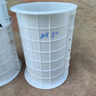 光伏塑料圆柱模具圆形发电圆形模具圆柱模板直径35厘米高50厘米