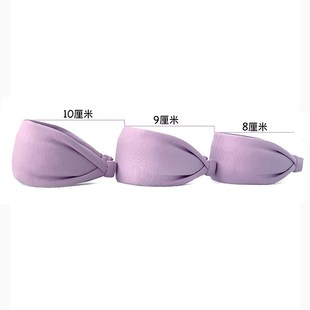 暮浅藤紫手工宽边大发箍幻紫色加厚头箍浪漫纯净头饰发饰修饰脸型