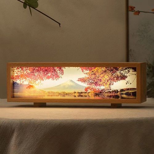 个性乔迁新居民宿酒店别墅创意生日礼品床头台灯充电桌面夜灯摆件