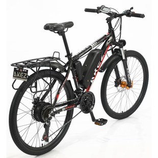 助力电动自行车21速电动山地车油刹26寸铝合金男女学生代步电单车