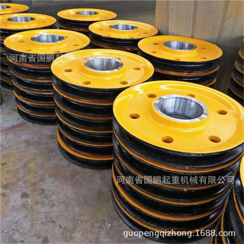 20吨起重机卷扬机升降机滑轮组抓斗滑车吊钩双梁小车起升定滑轮