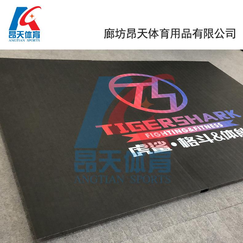 厂家供应皮革发泡家庭道馆快速拼接卷垫摔跤垫 训练垫