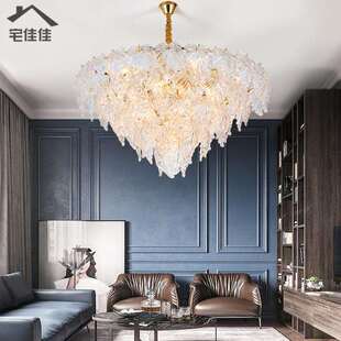 后现代轻奢吊灯客厅餐厅卧室创意个性简约大气北欧水晶灯2020新款