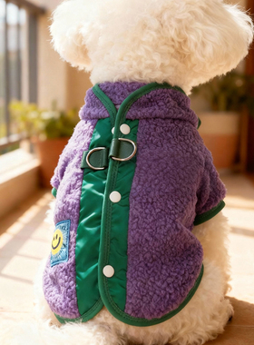 狗狗衣服冬装加厚保暖小狗比熊泰迪柯基中小型犬猫咪德文宠物衣服