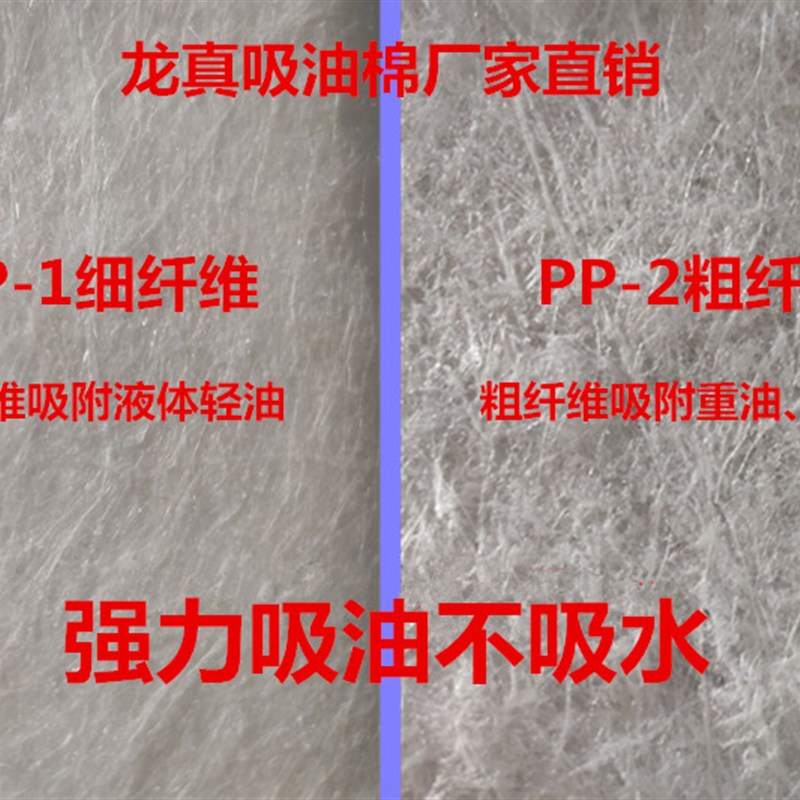 PP-1/PP-2工业吸油毡 吸油棉片 船舶F海事 溢油漏油专用毡 10kg/